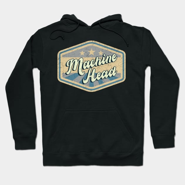 vintage Machine Head Hoodie by KOKOS PAPA